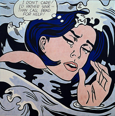 Pop art movimiento Roy Lichtenstein